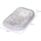Chipolino gnijezdo za bebe Baby Nest Grey Bunny 90 x 48 cm | shoptok.hr