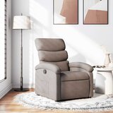  Naslonjač od tkanine smeđesivi | shoptok.hr