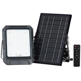  LED solarni reflektor LED/10W/3,7V IP65 4000K crne boje + daljinski upravljač | Eponuda.com