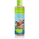 Childs Farm 3 in 1 Swim Strawberry & Organic Mint 3 u1 šampon, regenerator i gel za tuširanje za djecu 250 ml