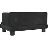 Krevet za pse crni 60 x 40 x 30 cm baršunasti | Eponuda.ba