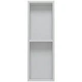 Espacio Modularni regal (20 x 17 x 60 cm, Bele barve, Mat)