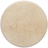 vidaXL Mizna plošča krem Ø 50x2,5 cm marmor Cene