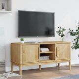 TV ormarić FLORO voštano smeđi 114x43x55 cm masivna borovina | Eponuda.ba