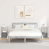  Noćni ormarić 2 pcs Betonski sivi 30 5 x 27 x 59 5 cm | shoptok.hr