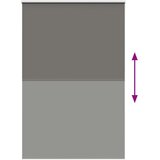 vidaXL Roleta Blackout siv 165x210 cm Širina tkanine 161,6 cm | Shoptok.si