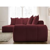 Bobochic Paris Bordo sklopiva/s prostorom za odlaganje kutna garnitura od šenila (s lijevim kutom/u obliku slova L) Everest – | shoptok.hr