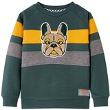 vidaXL Otroški pulover temno zelen 92 | Shoptok.si
