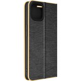 AVIZAR Ovitek Folio za iPhone 14, Luna Book Gold - crn, (20670302) Cene