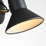  Zidno usmereno svetlo ASTAMA 1xE27/40W/230V crna/mesing | Eponuda.com