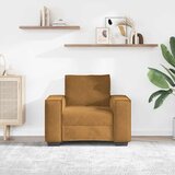 SOFA fotelja smeđa 100x78x84 cm baršun | Shoptok.si