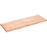 Stolna ploča svjetlosmeđa 160x60x6 cm od obrađene hrastovine | shoptok.hr