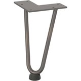 vidaXL noge s ukosnicama za stolić za kavu 4 kom. Prirodni čelik 20 cm Puni čelik | shoptok.hr