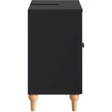  Kupaonski ormarić za sudoper ALKMAAR Crna 59,5 x 31,5 x 59 cm | shoptok.hr