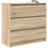  Komoda boja hrasta sonome 80x35x76 cm od konstruiranog drva | shoptok.hr