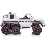  Licencirani auto na akumulator Mercedes G63 6x6 - bijeli | shoptok.hr