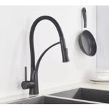  Kuhinjska slavina EYN KC46919 | Crna špina<span> - </span>Mat crna | shoptok.hr