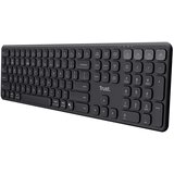 Trust Vaiya tipkovnica Univerzalno USB + RF Wireless + Bluetooth US Angleščina Črna | Shoptok.si