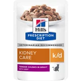 Hill’s 10 + 2 gratis! 12 x 85 g Hill’s Prescription Diet - Diet k/d Kidney Care