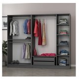  Kale - 6652 anthraciteblack wardrobe | Eponuda.com