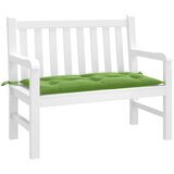  Jastuk za vrtnu klupu prošarano zeleni 100x50x7 cm od tkanine | shoptok.hr