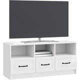 TV ormar s ladicama Bijela visokog sjaja 102 x 34,5 x 47 cm | Eponuda.ba