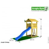 Jungle Gym B.V. Toranj za decu sa toboganom Cottage | ePonuda.com