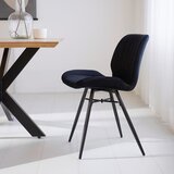 MID.YOU Set Stolov Barron, Črna, 4 Kos | Shoptok.si