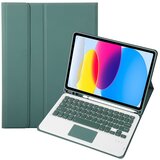  A10B-A bluetooth futrola/tastatura za iPad (2025) / 10.9 (2022) Touchpad - Dark green | Eponuda.ba
