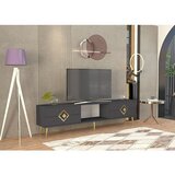 Hanah home TV polica Robber Anthracite Gold