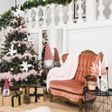 springos dekorativna girlanda s perjem, 300 cm, roza | shoptok.hr