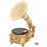 Robotime classical gramophone maketa Cene