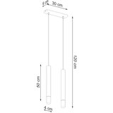  Obesna svetilka WEZYR 2 črna, (21348069) | Shoptok.si