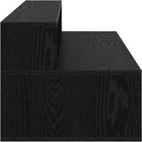 Studio radni stol Crni hrast 110 x 42,5 x 36 cm | shoptok.hr