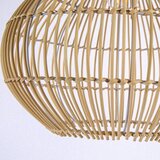  Immax 08257L - Visilica na sajli PELO 1xE27/40W/230V, prečnik 40 cm, ratan | Eponuda.com