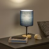 Brilagi - Stona lampa NUBILA WOOD 1xE27/25W/230V hrast/tamno plava | Eponuda.com