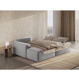 Micadoni Svetlo siva raztegljiva kotna sedežna garnitura (levi kot) Jodie – Home | Shoptok.si