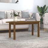  Stolić za kavu boja meda 110 x 55 x 45 cm od masivne borovine | shoptok.hr