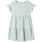  Dječja haljina s volanima na rukavima boja mente 92 | shoptok.hr