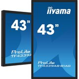 Iiyama Monitor ProLite TF4339AS-B1AG 108cm (42,5") 4K IPS 24 / 7 DP / HDMI ( TF4339AS-B1AG) Cene