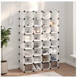  Stalak za cipele prozirni 93 x 36 5 x 140 cm PP | shoptok.hr