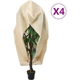 vidaXL Navlake za biljke od flisa s patentom 4 kom 70 g/m² 1 x 1 55 m | shoptok.hr