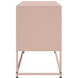  ormarić ružičasti 100,5x39x60,5 cm čelični | shoptok.hr