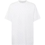 Guess Tehnička sportska majica 'JESSEN' svijetlosiva / bijela