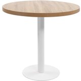 vidaXL Bistro stol svjetlosmeđi 80 cm MDF | shoptok.hr