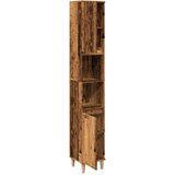  Kupaonski ormarić staro drvo 30x30x190 cm konstruirano drvo | shoptok.hr