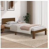  Za krevet od masivne borovine smeđa boja meda 90 x 200 cm | shoptok.hr