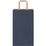  Papirnate vrećice 50 kom s ručkama plave 21x11x36 cm | shoptok.hr