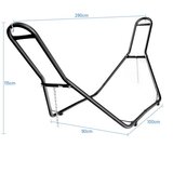  Metalna konstrukcija za hamak, stalak za hamak, nosač za hamak 150 kg (samo konstrukcija) | shoptok.hr
