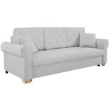 MID.YOU ZOFA S POSTELJNO FUNKCIJO, svetlo siva tekstil | Shoptok.si